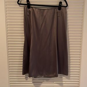 Vintage Y2K Armani stain skirt beautiful gray size 42